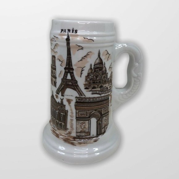 Veritable Porcelaine Other - Veritable Porcelaine Paris Ceramic Souviner Mug